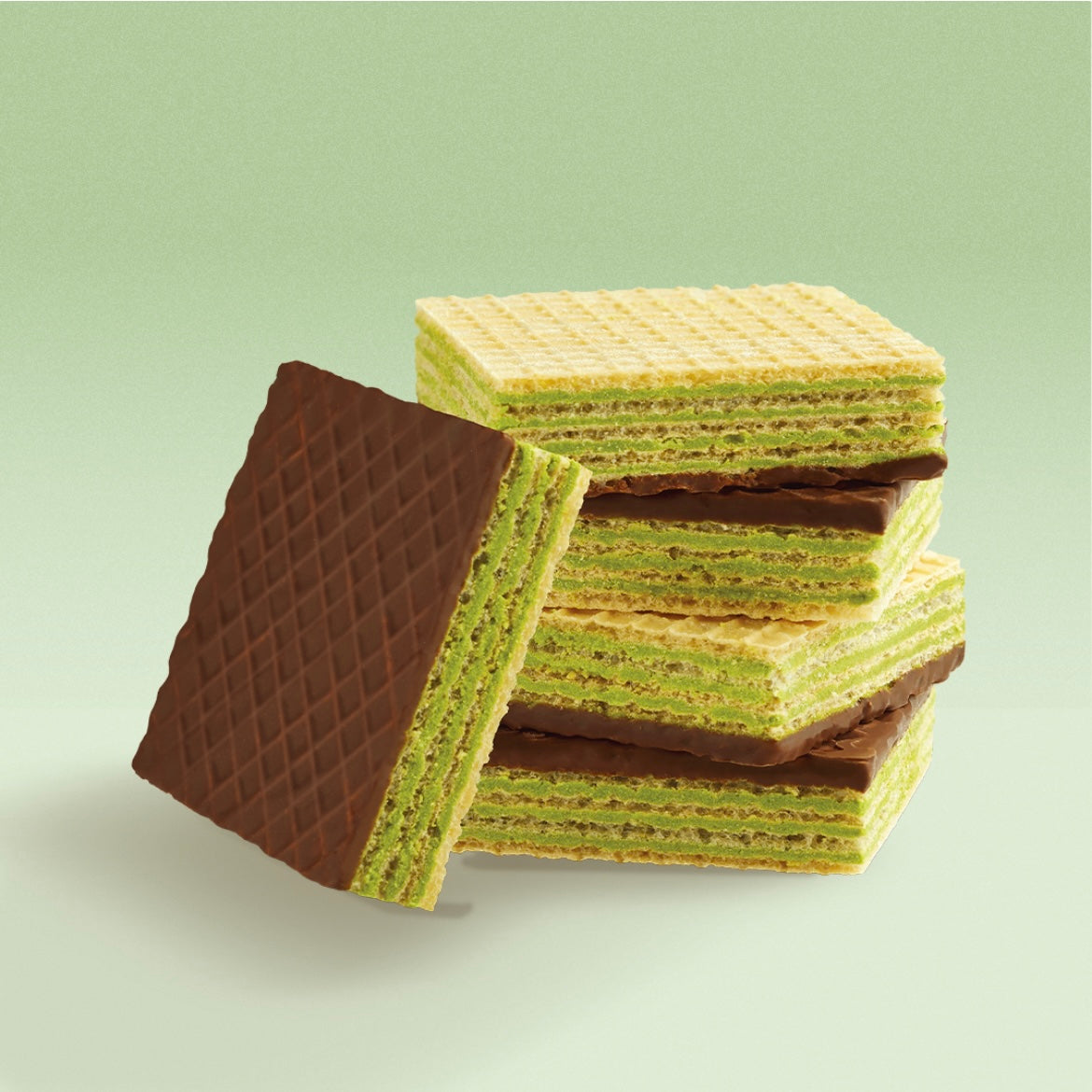 SAM'S Dolkorom 濟州夾心威化餅 綠茶味 Jeju Crisp Wafers Green Tea 7包入 140g